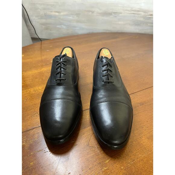 Cole Haan Men's Hawthorne Cap Toe Oxford Size 12 Black - Picture 5 of 6